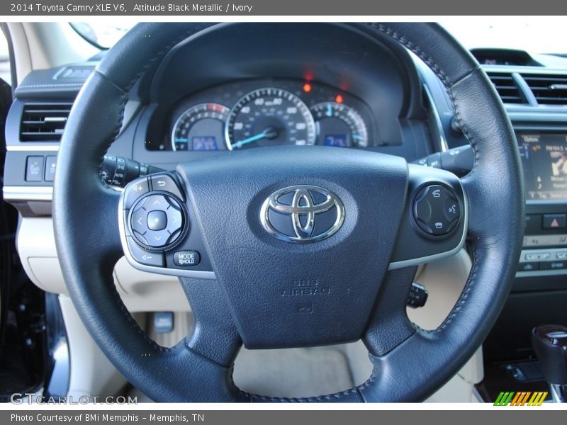 Attitude Black Metallic / Ivory 2014 Toyota Camry XLE V6