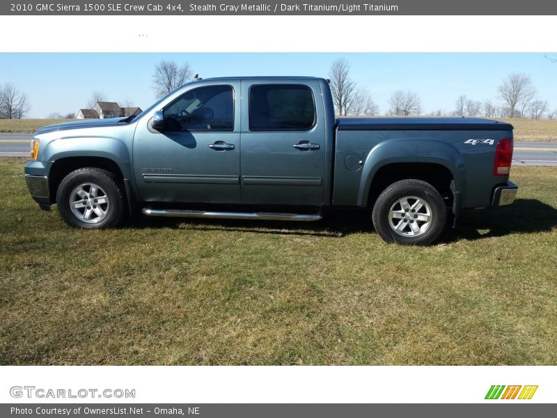 Stealth Gray Metallic / Dark Titanium/Light Titanium 2010 GMC Sierra 1500 SLE Crew Cab 4x4