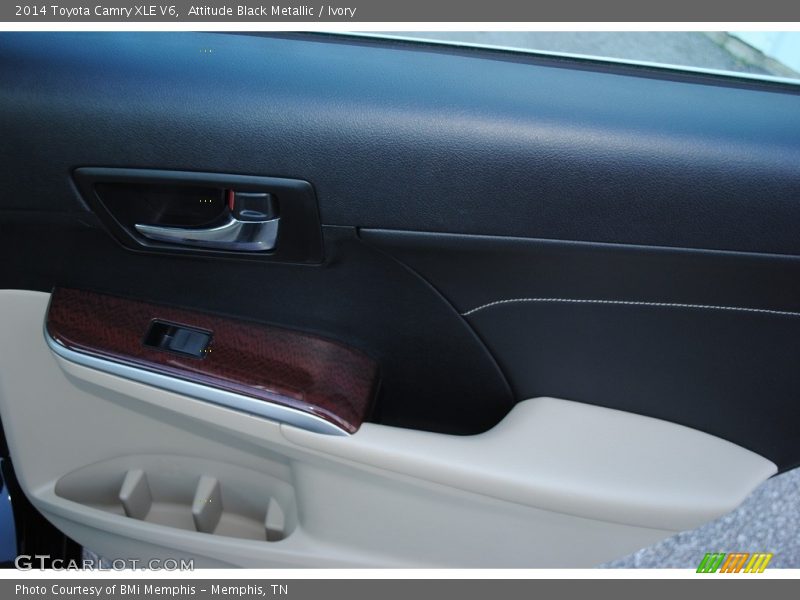 Attitude Black Metallic / Ivory 2014 Toyota Camry XLE V6