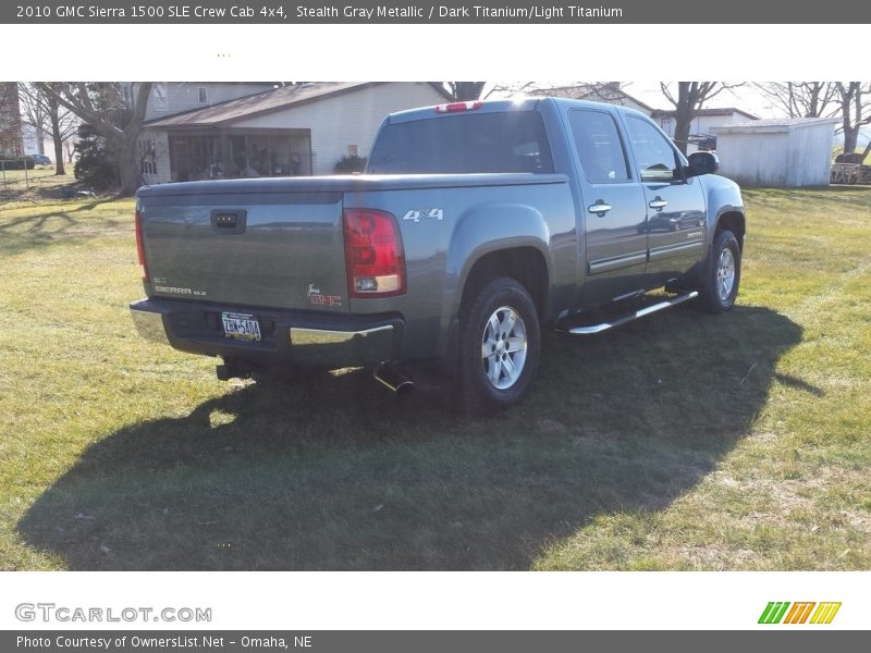 Stealth Gray Metallic / Dark Titanium/Light Titanium 2010 GMC Sierra 1500 SLE Crew Cab 4x4