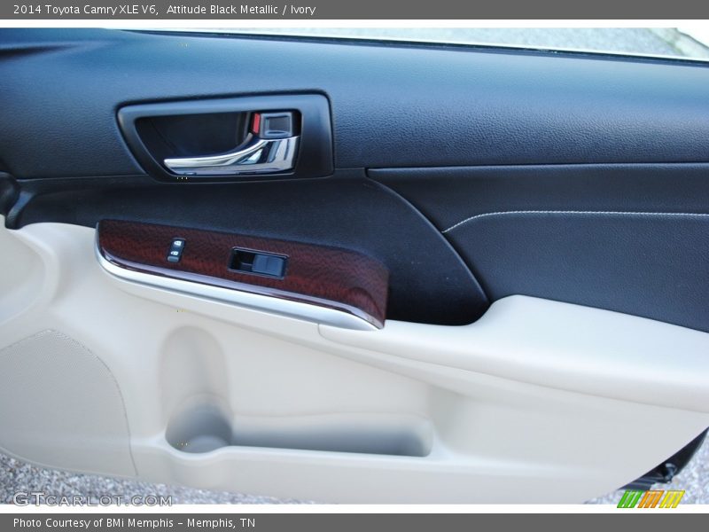 Attitude Black Metallic / Ivory 2014 Toyota Camry XLE V6