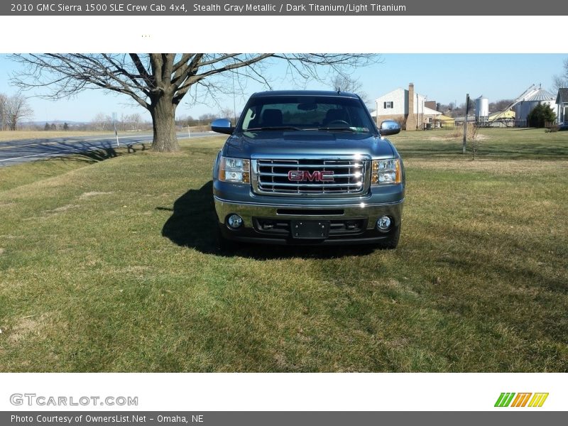 Stealth Gray Metallic / Dark Titanium/Light Titanium 2010 GMC Sierra 1500 SLE Crew Cab 4x4