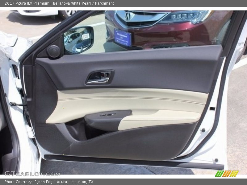 Bellanova White Pearl / Parchment 2017 Acura ILX Premium