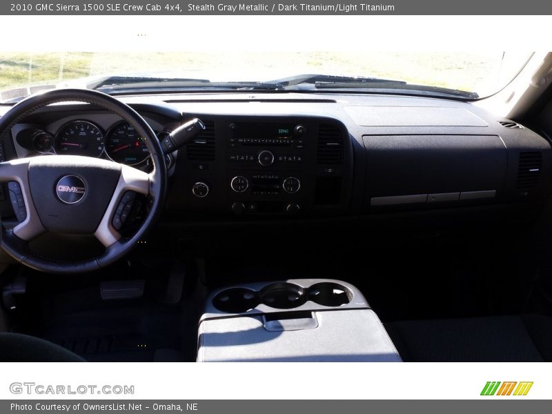 Stealth Gray Metallic / Dark Titanium/Light Titanium 2010 GMC Sierra 1500 SLE Crew Cab 4x4
