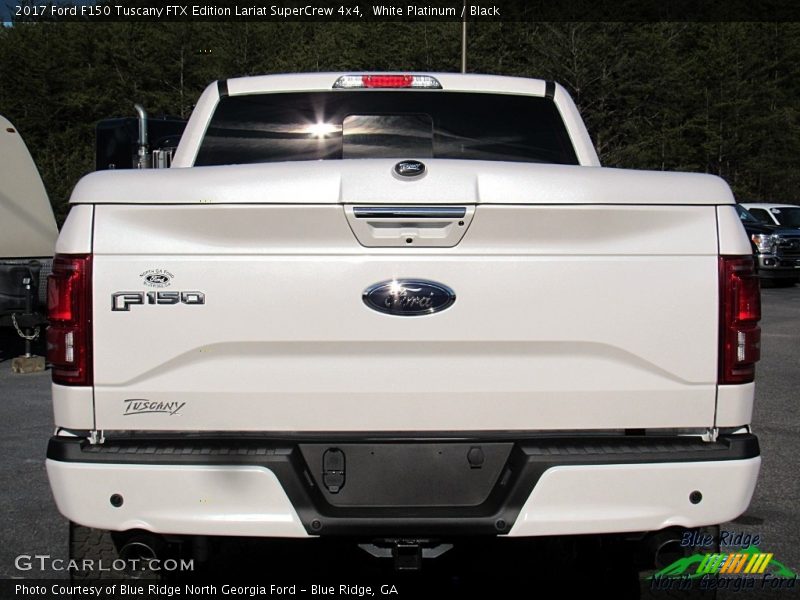 White Platinum / Black 2017 Ford F150 Tuscany FTX Edition Lariat SuperCrew 4x4