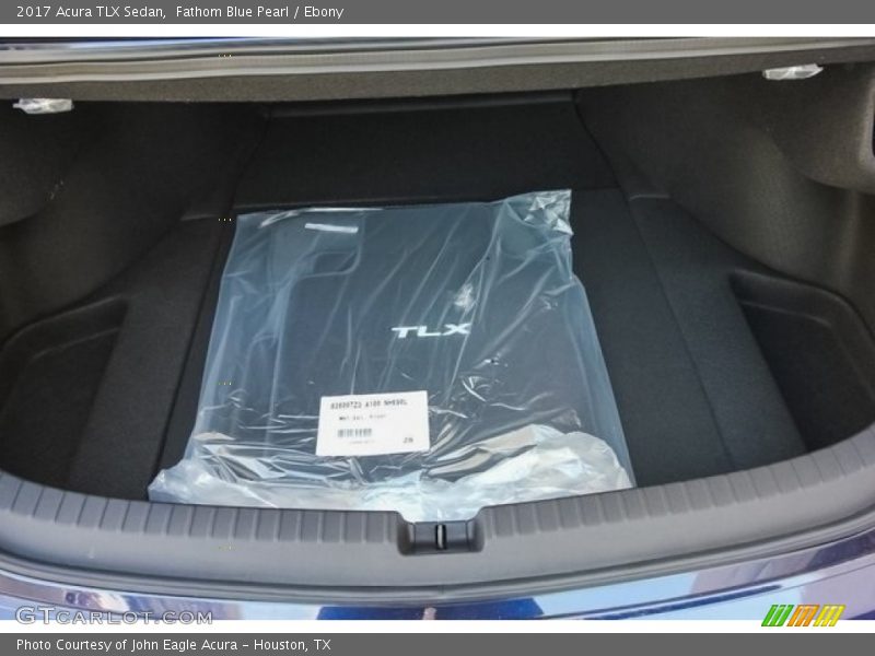 Fathom Blue Pearl / Ebony 2017 Acura TLX Sedan