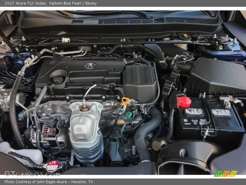 Fathom Blue Pearl / Ebony 2017 Acura TLX Sedan