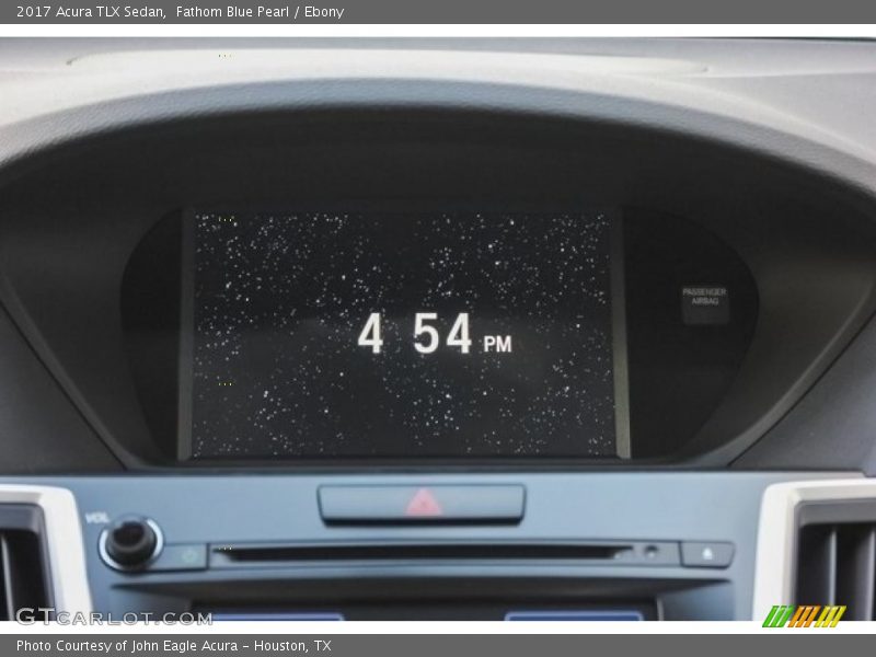 Fathom Blue Pearl / Ebony 2017 Acura TLX Sedan