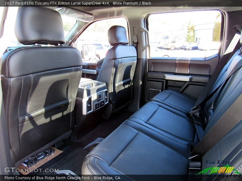 White Platinum / Black 2017 Ford F150 Tuscany FTX Edition Lariat SuperCrew 4x4