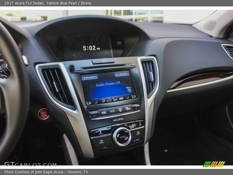 Fathom Blue Pearl / Ebony 2017 Acura TLX Sedan