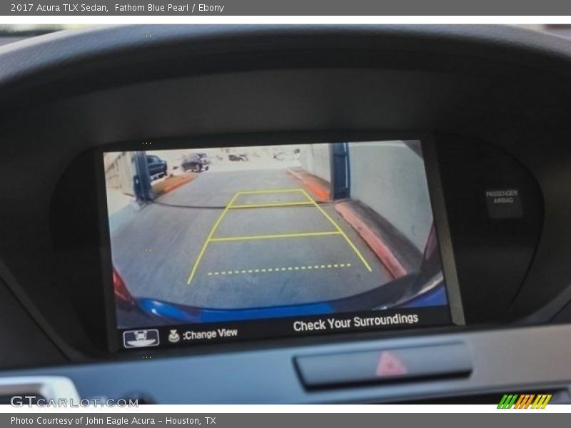 Fathom Blue Pearl / Ebony 2017 Acura TLX Sedan