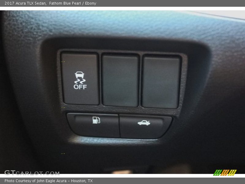 Fathom Blue Pearl / Ebony 2017 Acura TLX Sedan