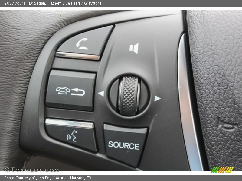 Fathom Blue Pearl / Graystone 2017 Acura TLX Sedan