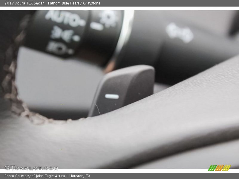 Fathom Blue Pearl / Graystone 2017 Acura TLX Sedan