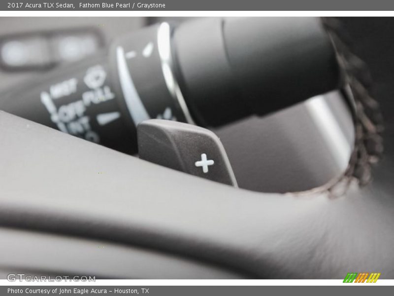 Fathom Blue Pearl / Graystone 2017 Acura TLX Sedan