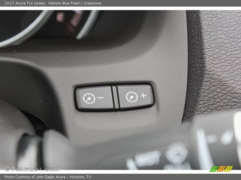 Fathom Blue Pearl / Graystone 2017 Acura TLX Sedan