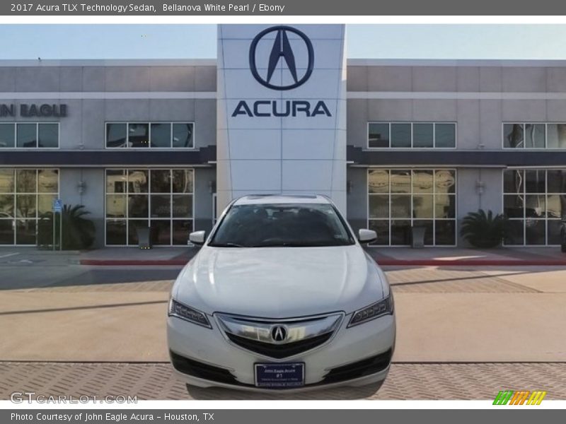 Bellanova White Pearl / Ebony 2017 Acura TLX Technology Sedan