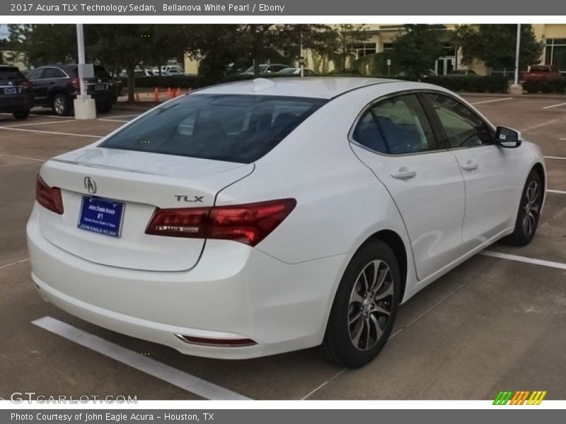 Bellanova White Pearl / Ebony 2017 Acura TLX Technology Sedan