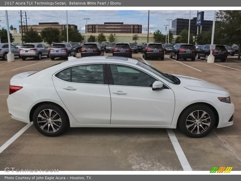 Bellanova White Pearl / Ebony 2017 Acura TLX Technology Sedan
