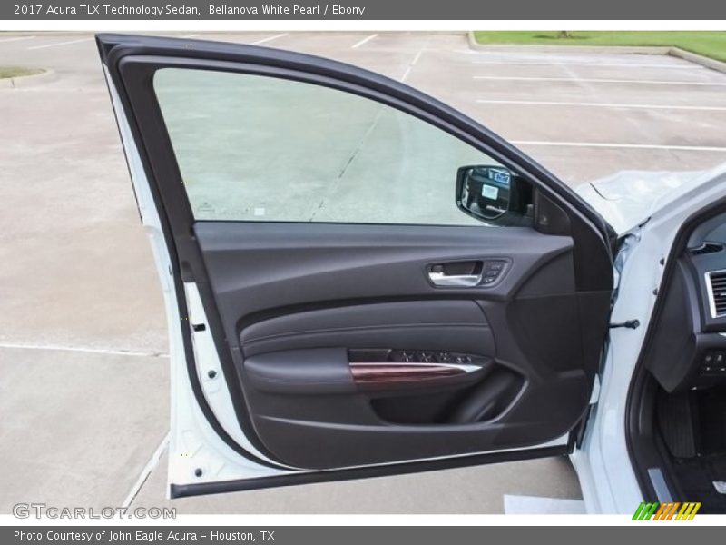 Bellanova White Pearl / Ebony 2017 Acura TLX Technology Sedan