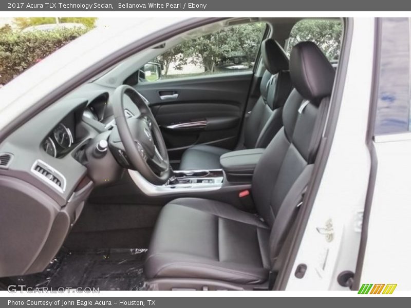 Bellanova White Pearl / Ebony 2017 Acura TLX Technology Sedan