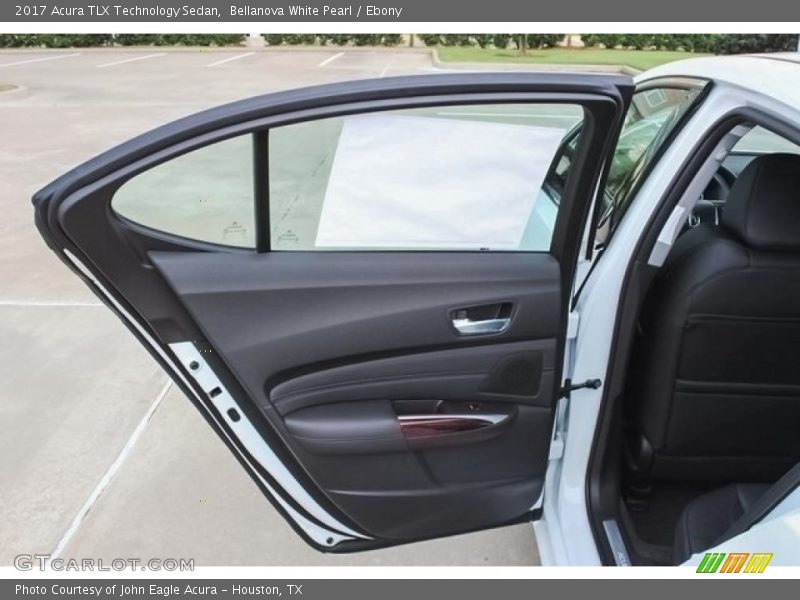 Bellanova White Pearl / Ebony 2017 Acura TLX Technology Sedan