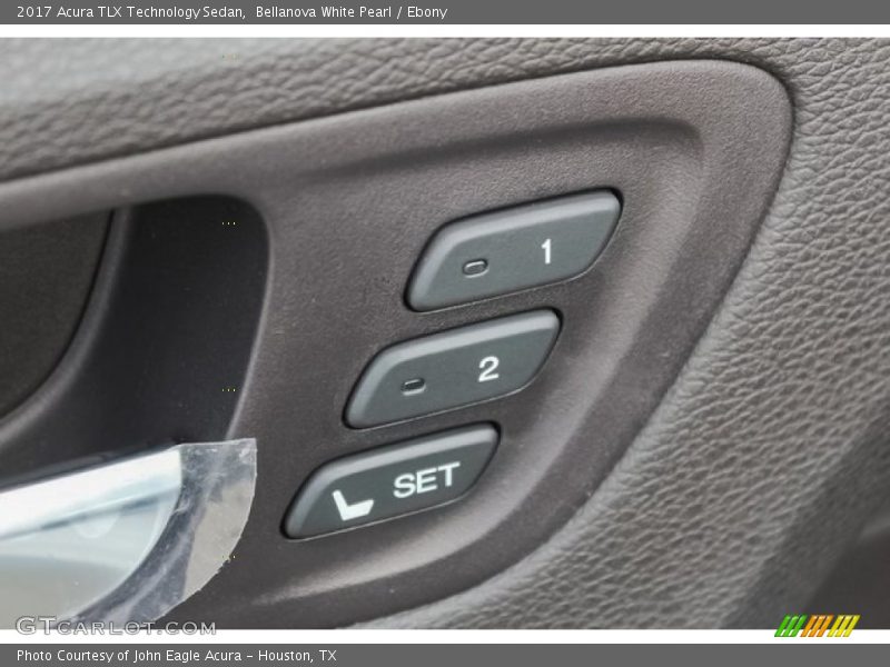 Bellanova White Pearl / Ebony 2017 Acura TLX Technology Sedan