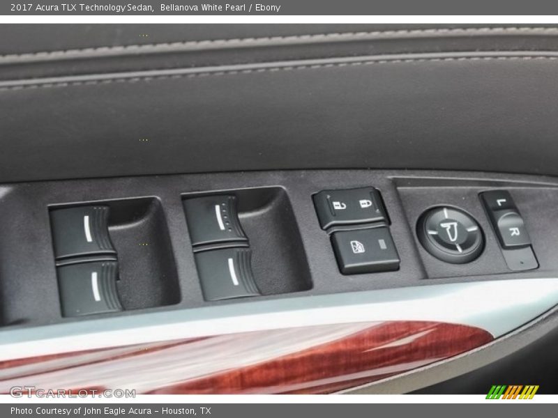 Bellanova White Pearl / Ebony 2017 Acura TLX Technology Sedan