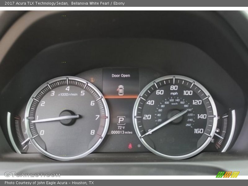 Bellanova White Pearl / Ebony 2017 Acura TLX Technology Sedan