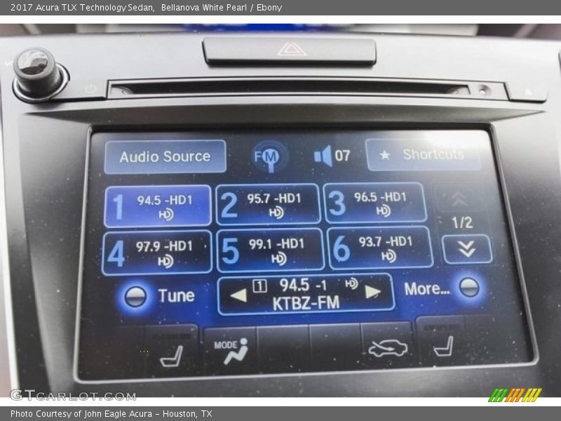Bellanova White Pearl / Ebony 2017 Acura TLX Technology Sedan