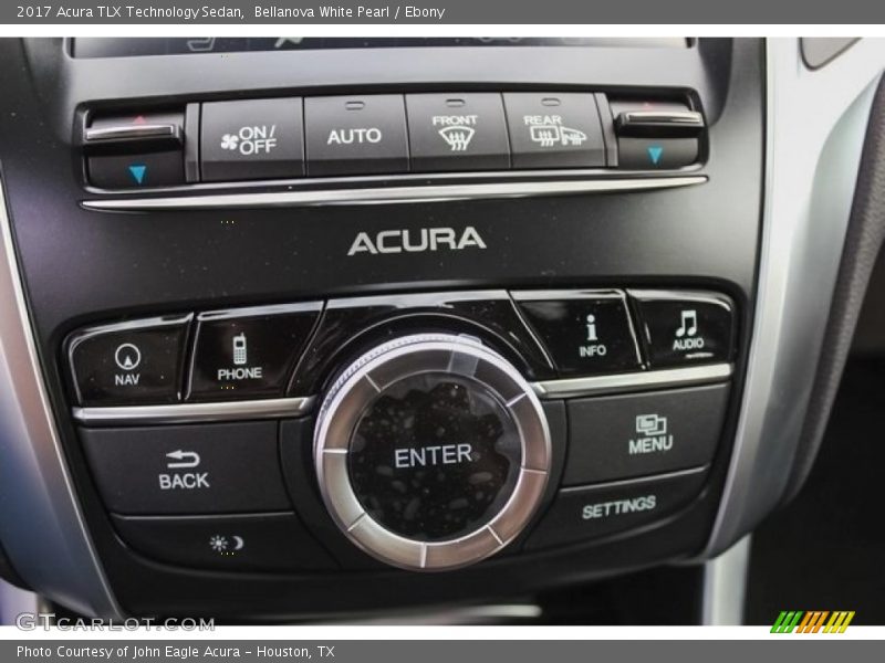 Bellanova White Pearl / Ebony 2017 Acura TLX Technology Sedan