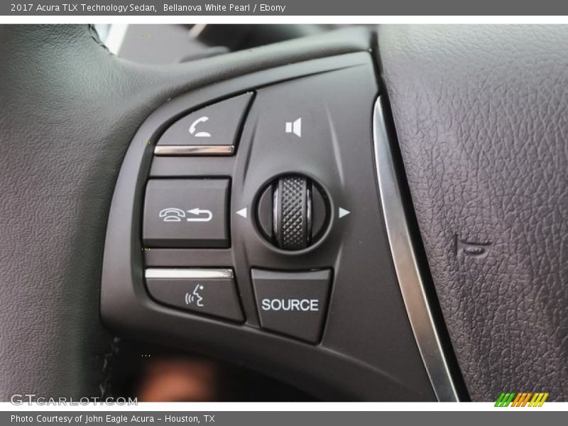 Bellanova White Pearl / Ebony 2017 Acura TLX Technology Sedan