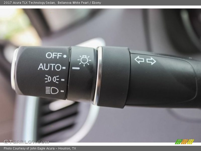 Bellanova White Pearl / Ebony 2017 Acura TLX Technology Sedan