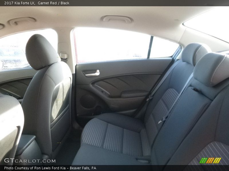Garnet Red / Black 2017 Kia Forte LX