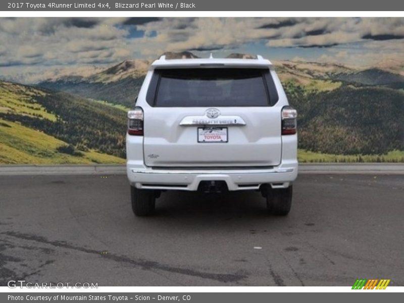Blizzard Pearl White / Black 2017 Toyota 4Runner Limited 4x4