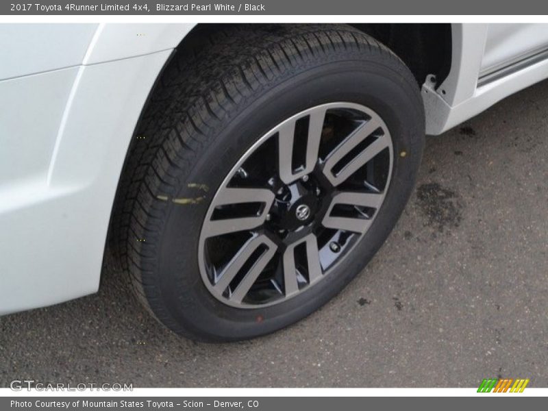 Blizzard Pearl White / Black 2017 Toyota 4Runner Limited 4x4