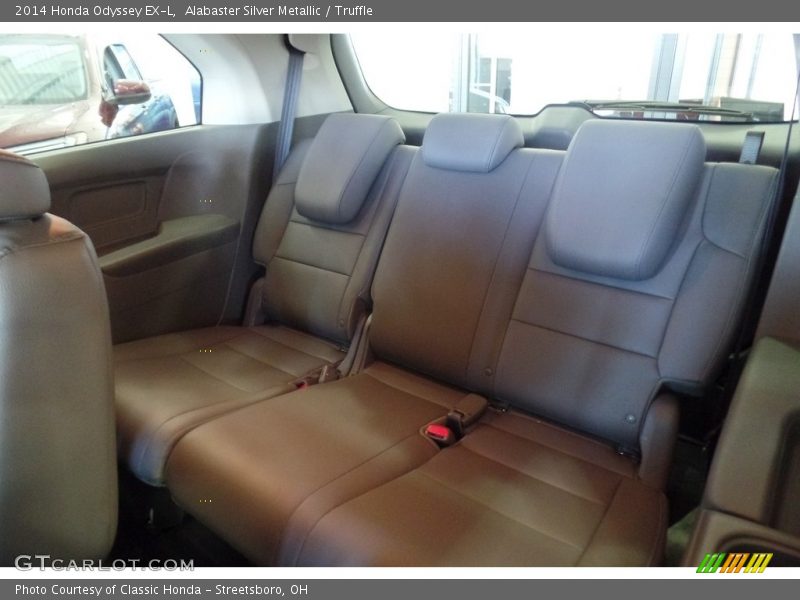 Alabaster Silver Metallic / Truffle 2014 Honda Odyssey EX-L