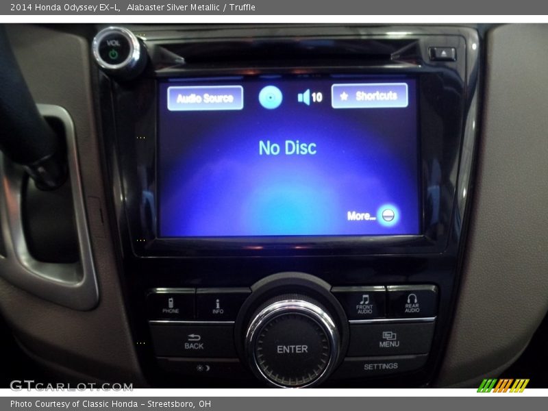 Alabaster Silver Metallic / Truffle 2014 Honda Odyssey EX-L