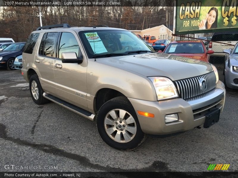 Light French Silk Metallic / Camel 2007 Mercury Mountaineer AWD