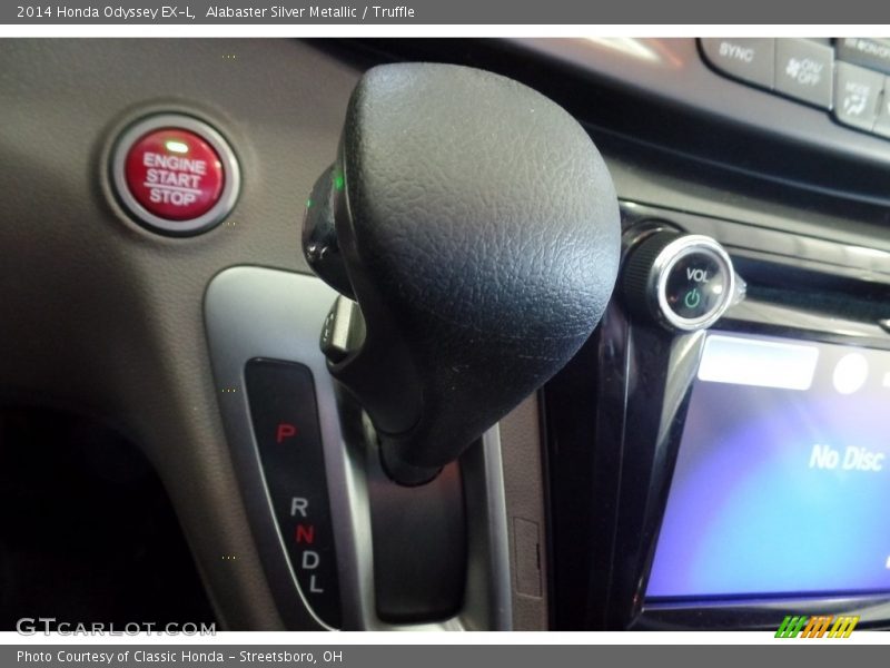Alabaster Silver Metallic / Truffle 2014 Honda Odyssey EX-L