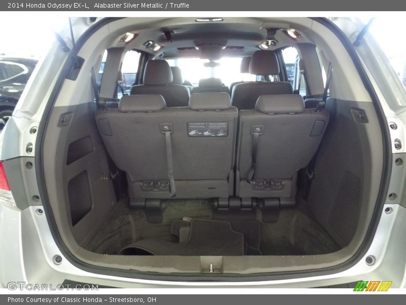Alabaster Silver Metallic / Truffle 2014 Honda Odyssey EX-L