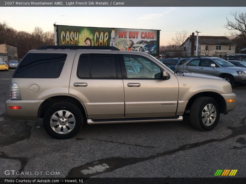 Light French Silk Metallic / Camel 2007 Mercury Mountaineer AWD