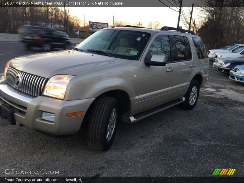 Light French Silk Metallic / Camel 2007 Mercury Mountaineer AWD