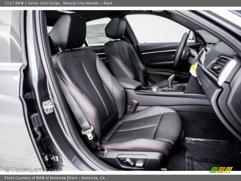 Mineral Grey Metallic / Black 2017 BMW 3 Series 340i Sedan