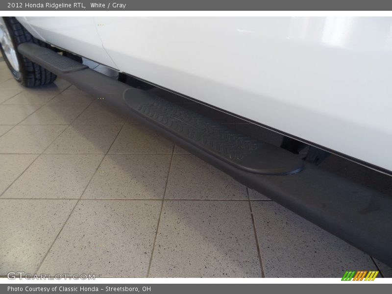 White / Gray 2012 Honda Ridgeline RTL