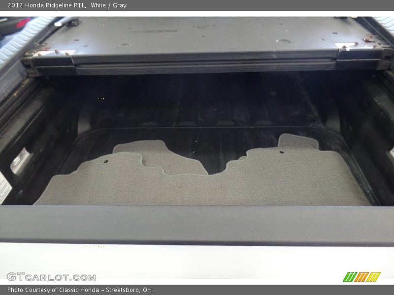 White / Gray 2012 Honda Ridgeline RTL