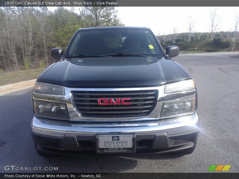 Onyx Black / Dark Pewter 2007 GMC Canyon SLE Crew Cab 4x4