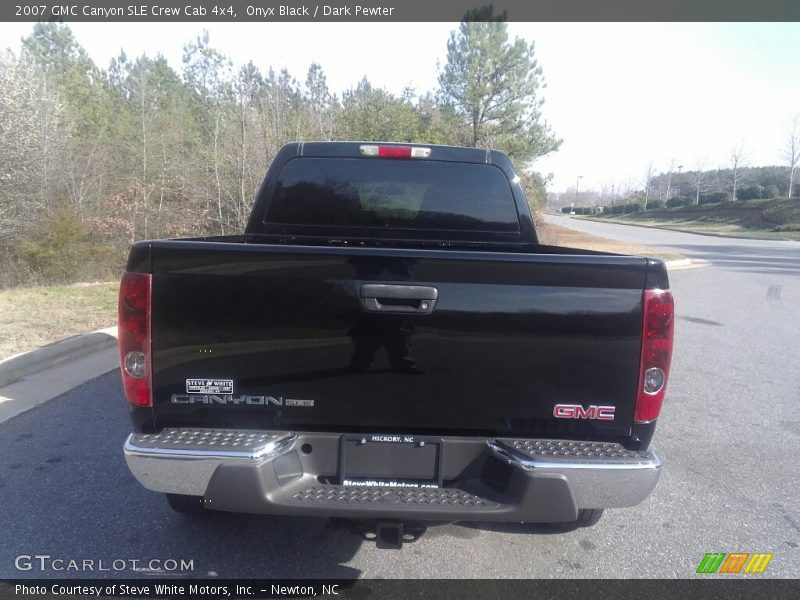 Onyx Black / Dark Pewter 2007 GMC Canyon SLE Crew Cab 4x4