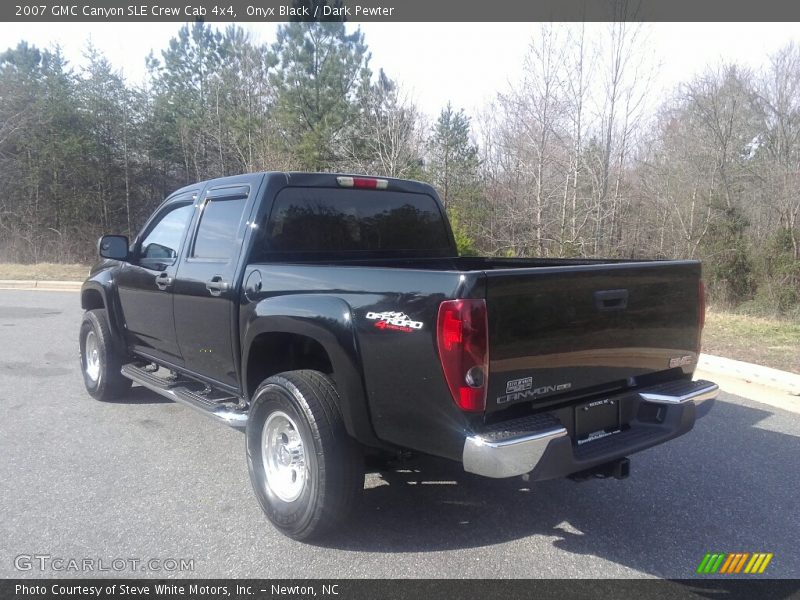 Onyx Black / Dark Pewter 2007 GMC Canyon SLE Crew Cab 4x4