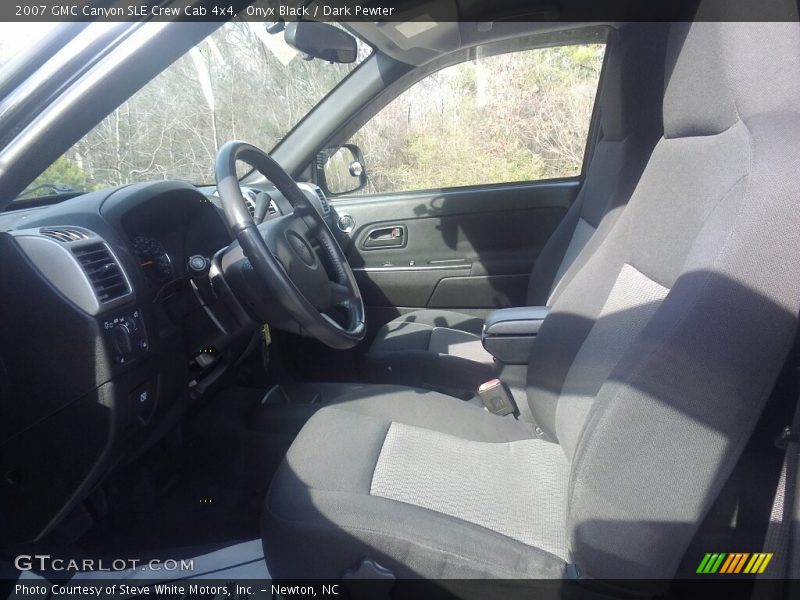 Onyx Black / Dark Pewter 2007 GMC Canyon SLE Crew Cab 4x4